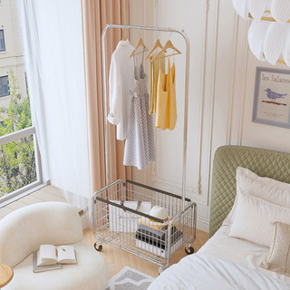衣架落地卧室内晾挂衣架子可移动收纳置物衣帽架家用简易宿舍小型