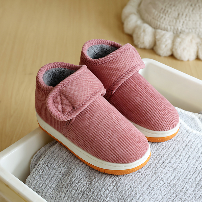 冬季儿童棉鞋加厚底防滑保暖
