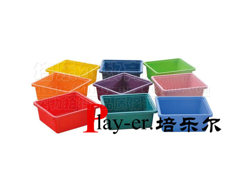 多彩教具盒 小号 儿童玩具收纳柜盒 储物抽屉 衣物整理篓收纳盒