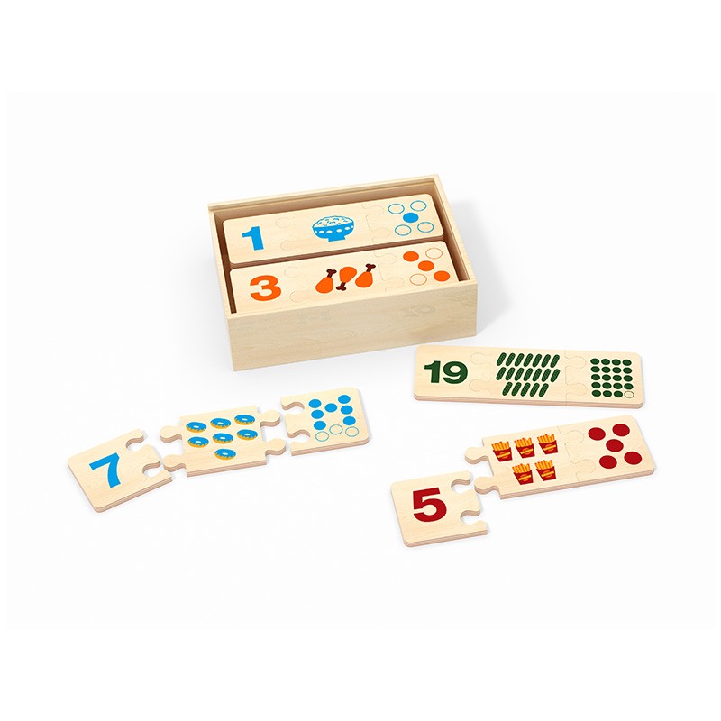 数量对应拼图幼儿早教学习颜色