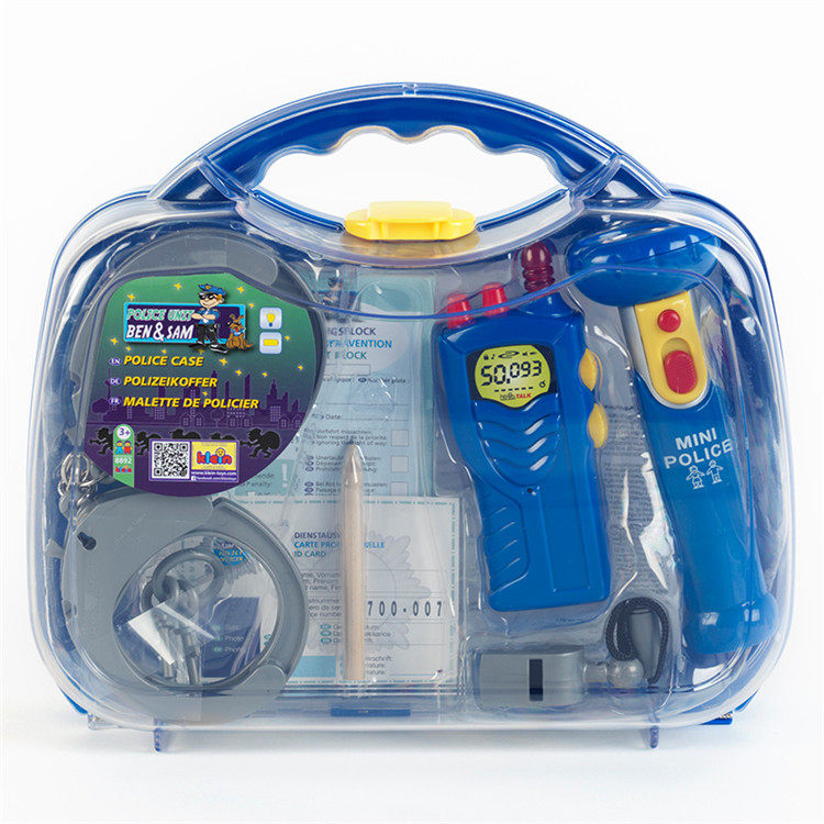 警察工具套装klein儿童早教过家家角色扮演场景主题游戏玩具