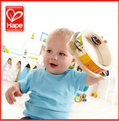 早旋律小铃鼓 幼儿早教园儿童宝宝音乐启蒙手套铃玩具