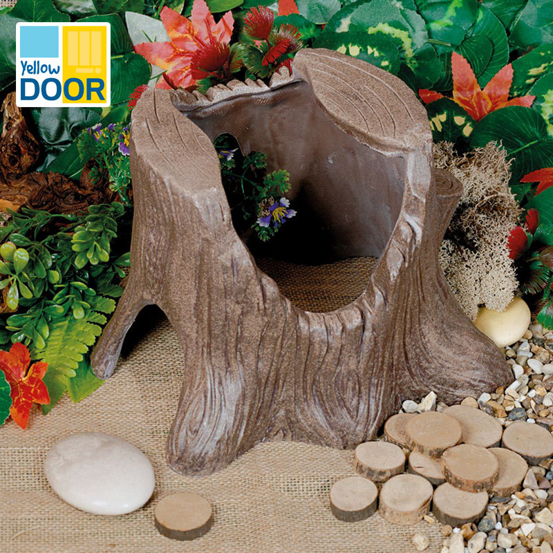 游戏洞穴 树桩英国yellow-door进口儿童探索玩具4d沙水建构玩具