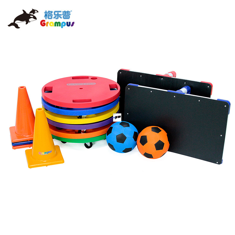 滑板车推土机台湾格乐普幼儿园早教身体协调 团队合作运动玩具