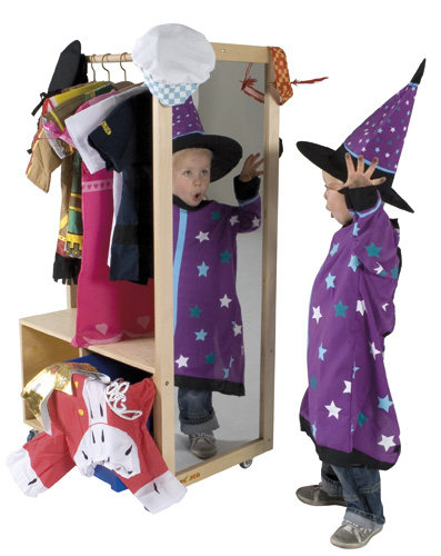 穿衣镜幼儿早教园儿童全身镜试衣镜环境布置艺术表演区角教玩具