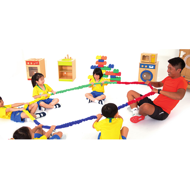 儿童跳房子接力Isport儿童玩具幼儿室内感统平衡训练接力竞赛套组
