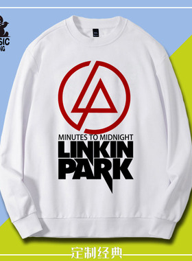 林肯公园LINKIN PARK 摇滚朋克重金属嘻哈卫衣套头运动上衣春秋冬