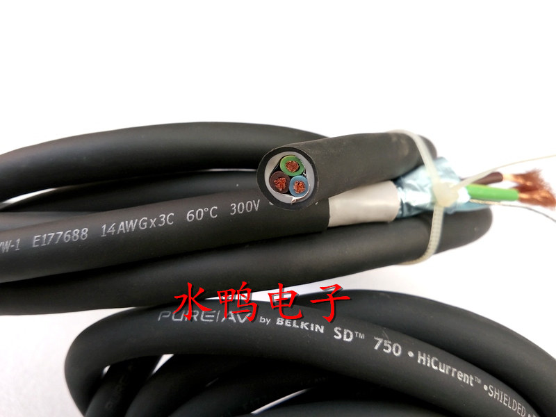 3.2 Rice scattered new U.S.A Belkin Belkin PureAV SD 750 audio frequency Power cow 14AWGin the Audio appliances , Video Appliance Parts , Wire  category - from Buy2taobao.com to provide professional Taobao agent buy service