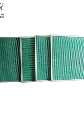 漆雾网板式过滤器烤漆房地棉阻漆网漆雾过滤器空气过滤器喷漆房