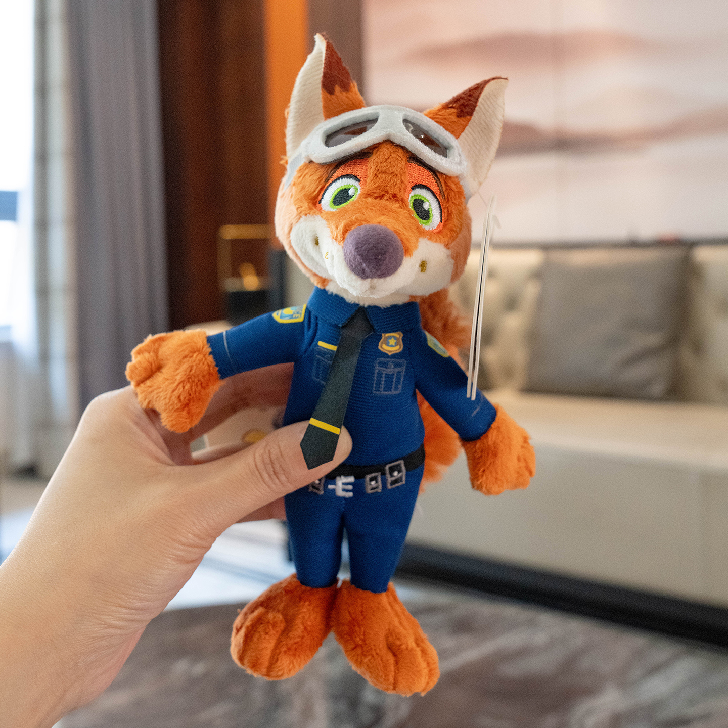 疯狂动物城狐狸尼克钥匙扣挂件