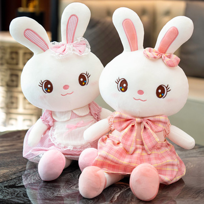 可爱洛丽塔小兔子玩偶JK裙小白兔