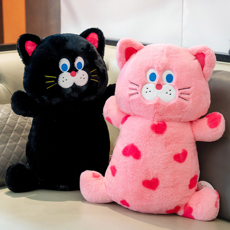 可爱甜酷猫公仔小猫咪玩偶睡