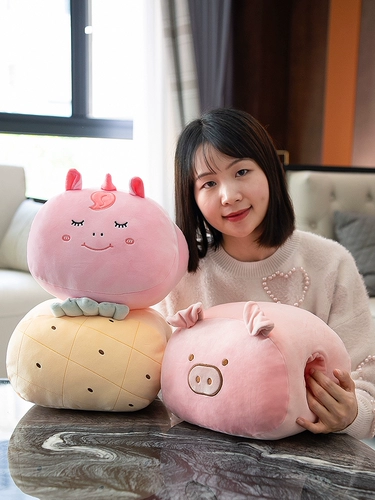 Милая грелка для рук с животными, кролик, подушка для сна, Южная Корея, подарок на день рождения