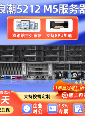 浪潮SA5212 M5服务器2U机架式3.5寸12盘位NVME U.2存储高性能主机