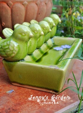 美式乡村风陶土色彩摆件