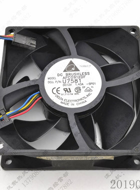 原装台达 AFC0912DF U7581 12V 1.43A 9032 9CM 戴尔机箱散热风扇