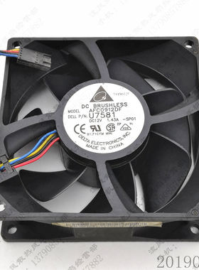 原装台达 AFC0912DF U7581 12V 1.43A 9032 9CM 戴尔机箱散热风扇