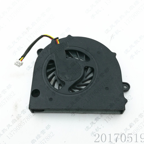 原装 ADDA AB7005HX-ED3 DC5V 0.14A 3线 笔记本CPU 散热风扇