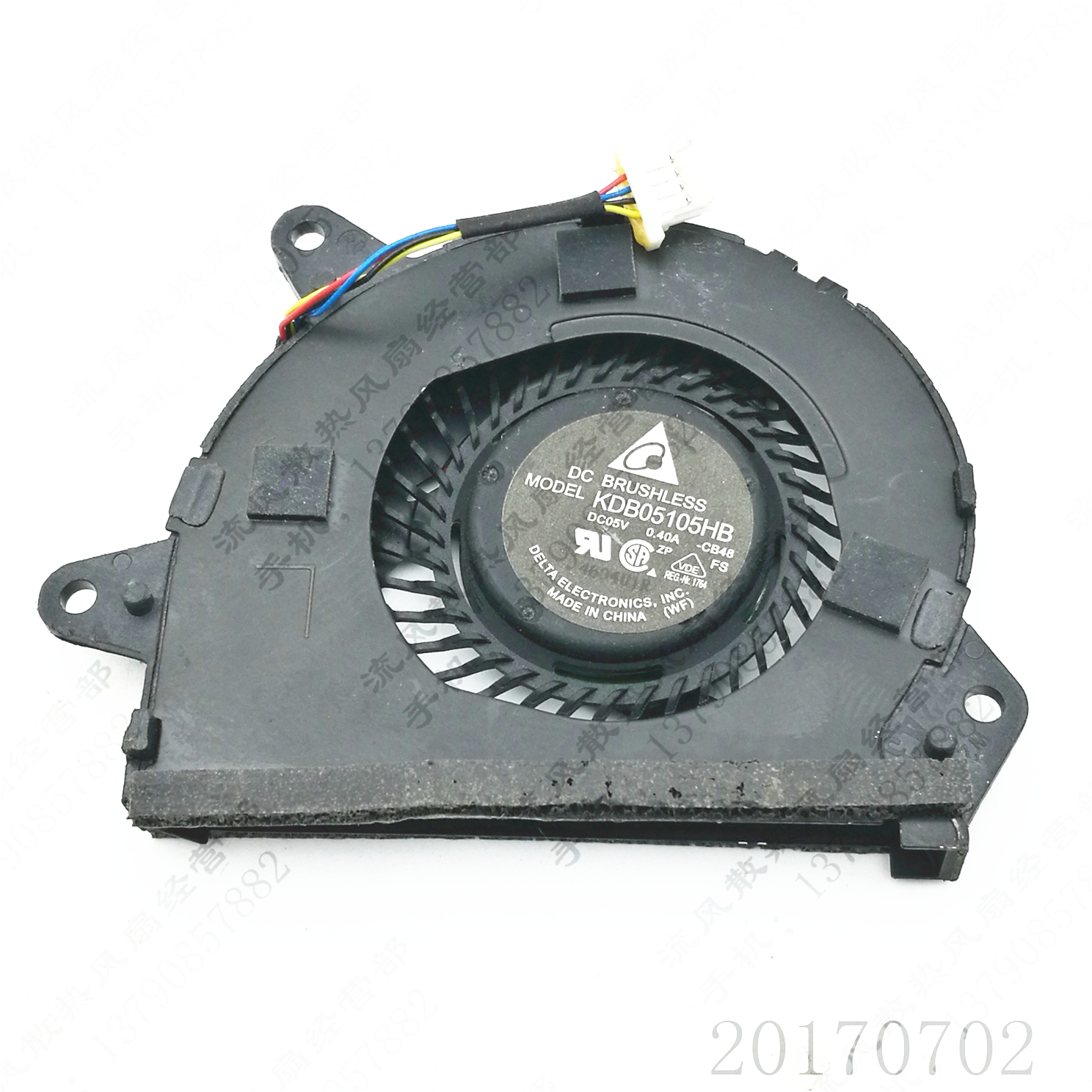 原装 KDB05105HB-CB48 5V 0.40A ASUS UX32A 笔记本CPU散热风扇