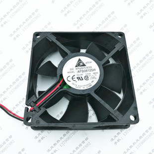 12V AFB0812SH 0.51A 8025 2线大风量滚珠机箱风扇 原装 8CM 台达