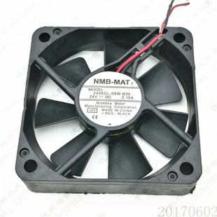 变频器 风扇 05W 0.10A 6015 24V 2406GL B30 静音 NMB 6CM MAT
