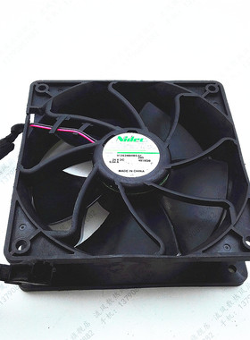 NIDEC V12E24BHB5-51 12038 12CM 24V 0.64A 变频器风扇 变频插头