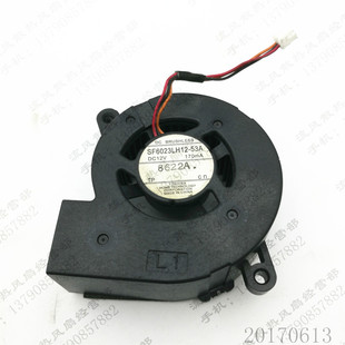 53A 投影机风扇 原装 SF6023LH12 6023 3线 170mA TOSHIBA东芝 12V