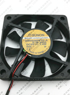原装SUNON 6cm USB 超薄风扇 磁悬浮 6010 5V 1.4W GM0506PFV2-A