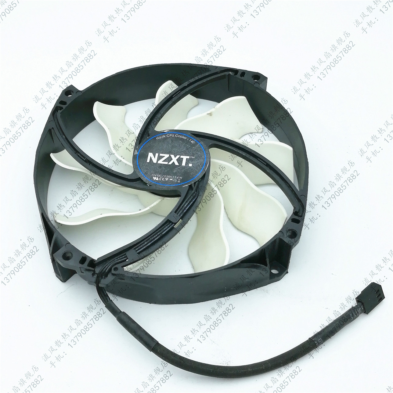 NZXT风扇Haviki CPU Cooler-140 RF-FZ140 12V 0.3A 3.6W 14025