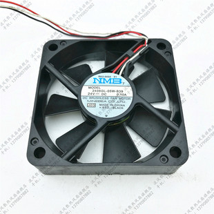0.10A 散热风扇 2406GL 3线 6015 6CM 24V B39 05W NMB 原装