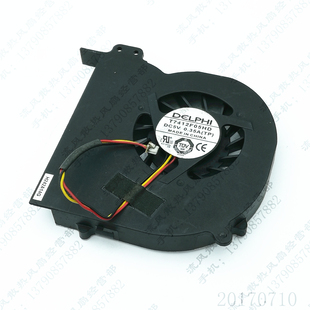 DELPHI 3线 T7412F05HD 0.35A 笔记本CPU散热风扇 原装