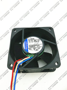 原装ebmpapst TYP614N/2M 24V 1.4W 6厘米6025三线高端静音风扇