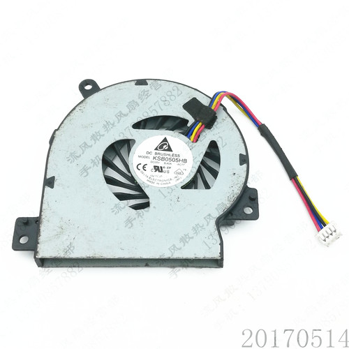 原装台达 KSB0505HB -AC77 5V 0.40A 华硕笔记本 CPU 散热风扇