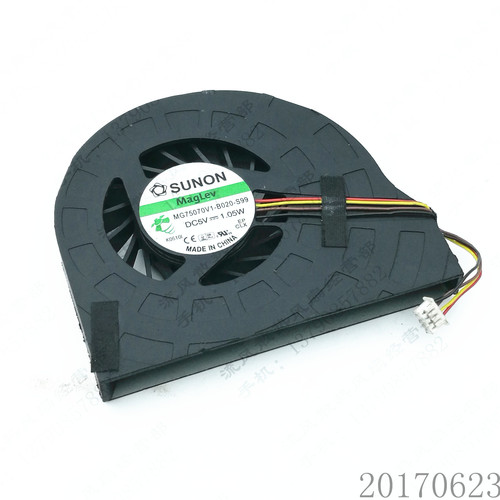 原装 SUNON MG75070V1-B020-S99 5V 1.05W 笔记本 CPU 散热风扇