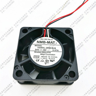 B49 24V 0.07A 原装 4CM 05W 4015 变频散热风扇 NMB1606KL