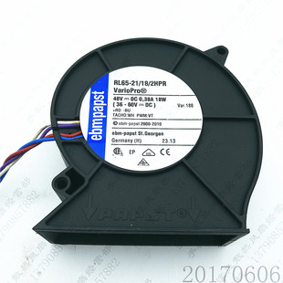 48V 鼓风机 RL65 9733 18W 0.38A 2HPR 德国ebmpapst 原装