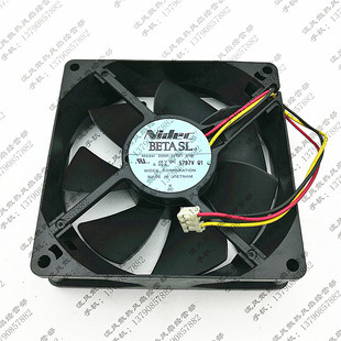 48TS1 01B 3线 NIDEC 双滚静音珠风扇 9025 D09A 0.09A 原装 48V