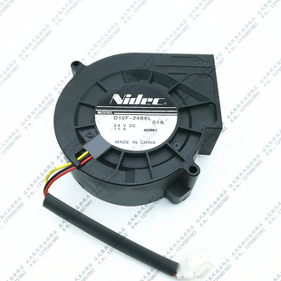 24B6L 24V 0.11A 全新 鼓风机风扇 D10F 离心涡轮 9733 NIDEC
