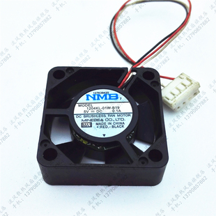 1204KL 01W 5V0.1A NMB 3线小型散热风扇 3010 MAT 3CM 原装 B19