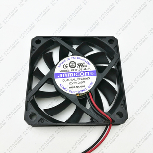 KF0610B1M 12V 原装 6010 凯美散热风扇 2线滚珠6CM JAMICON
