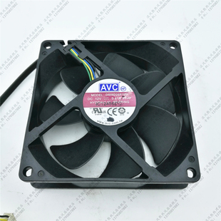 0.41A 9CM 4线温控 AVC 机箱风扇 9225 大风量 DS09225R12H 9025