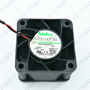 12V 0.37A 2线 NIDEC 服务器风扇 4厘米 4028 原装 W40S12BS1A5