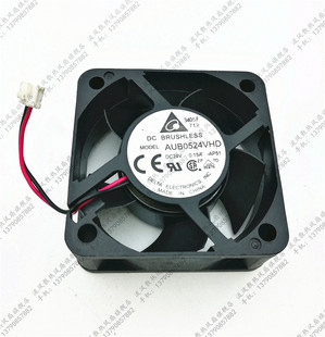 台达DELTA 0.15A AUB0524VHD 24V 变频器风扇二线 5020 原装