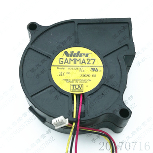 A35236 6025 原装 0.24A GAMMA27 12V 投影机涡轮风扇 NIDEC
