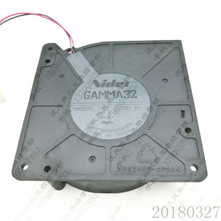 24V 设备风扇 Nidec 12cm 12032 0.36A 20V 20BS1 D12F 日本 原装