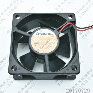 12V KD1206PTB2 1.4W 6CM 静音电源机箱散热风扇 原装 6025 建准