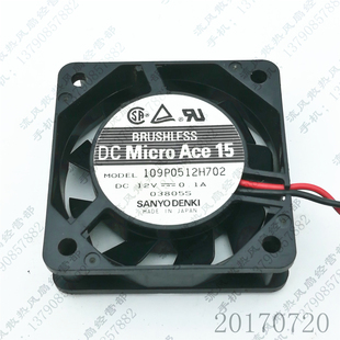 5015 12V 充电器 三洋 散热风扇 静音 109R0612H702 6CM 原装 0.1A