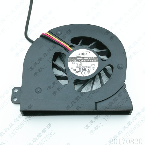 AB6505HB-E03 5V 0.38A 宏基Acer TravelMate 4060 笔记本CPU风扇