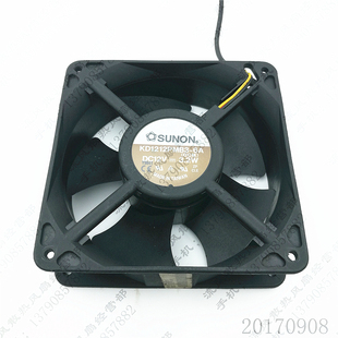 12V 机箱 SUNON 散热风扇 12CM KD1212PMB3 12038 原装 3.2W
