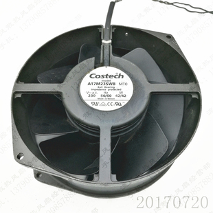原装 COSTECH A17M23SWB MT0 230V 42/42W 15055 全金属散热风扇